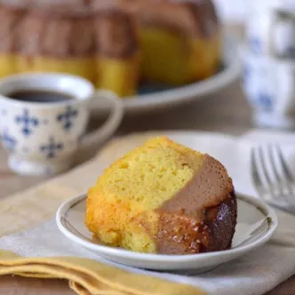 Flan Imposible Inverso (Pastel de Flan)