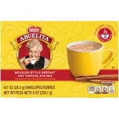 Chocolate caliente instantáneo estilo mexicano