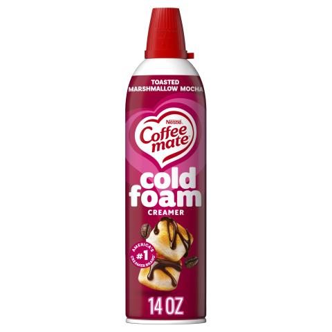 メ*ト様 ラブカ Just Believe!!! SECL MELLOW MOM Cold Foam Creamer Toasted Marshmallow Mocha | Official COFFEE MATE®