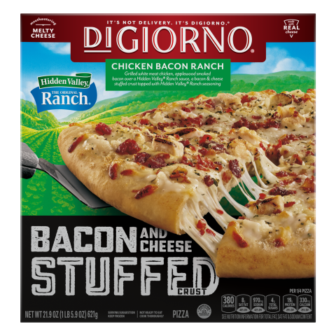 Chilewich リバーシブルナプキン　4枚セット　53cm Hidden Valley® Ranch Bacon & Cheese Stuffed Crust | Official DIGIORNO®