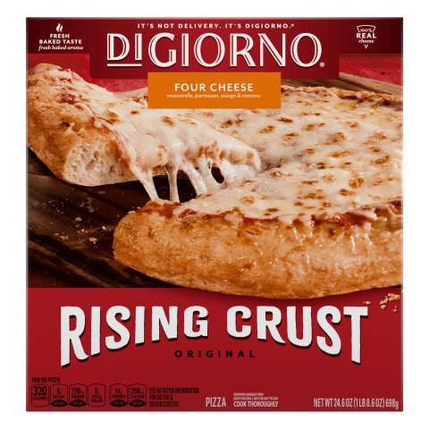 Rising Crust Four Cheese Pizza 24.6oz | Official DIGIORNO®
