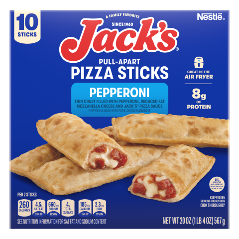 Snack Pepperoni Pizza Sticks 20 oz | Official JACK'S® PIZZA