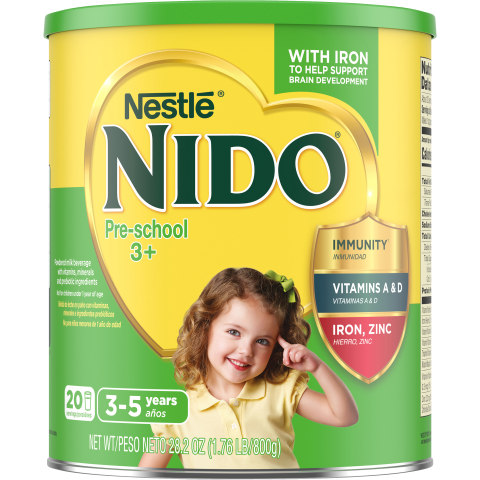 3 leche infantil crecimiento desde 12 meses lata 800 g · NESTLE NIDINA ·  Supermercado El Corte Inglés El Corte Inglés