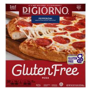 Gluten Free Pepperoni Frozen Pizza Official DIGIORNO®
