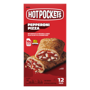 Pepperoni Pizza Frozen Sandwich 12 Pack | Official HOT POCKETS®