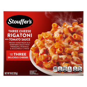 Three Cheese Rigatoni with Tomato Sauce 10oz Box | Official STOUFFER'S®