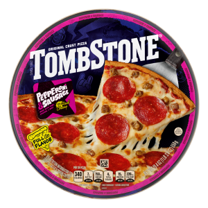 Pepperoni and Sausage Frozen Pizza Official TOMBSTONE®